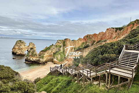 Au départ de Lisbonne : Algarve, visite privée d&#039;une journée de la grotte marine de Benagil