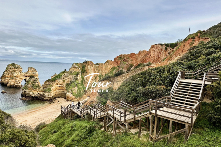 Da Lisbona: Algarve, Grotta marina di Benagil Tour privato di un giorno intero