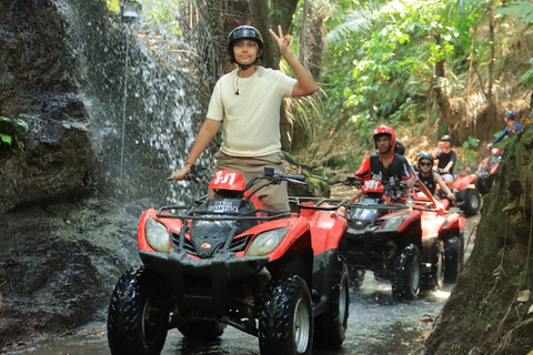 Bali: ATV Quad Bike Adventure with Waterfall & Lunch Single Ride ATV Quad Bike Adventure