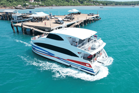 Koh Kood: Traslado de ônibus e catamarã de PattayaTraslado de ônibus e catamarã de Pattaya para Koh Kood