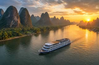 Guilin: Flussfahrt auf dem Li Jiang nach Yangshuo | 3- bis 5-Sterne-Optionen