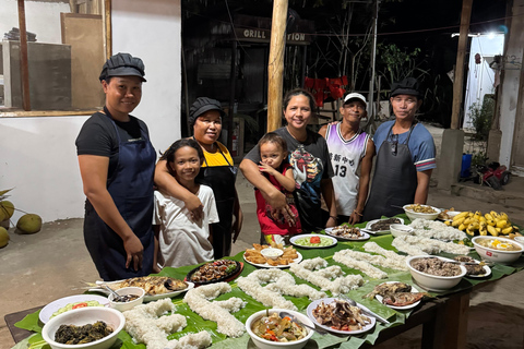 El Nido, Sibaltan: cena familiar, hoguera y karaoke.El Nido, Sibaltan: Cena familiar, hoguera y karaoke