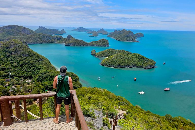 Koh Pha Ngan: Day Tour Ang Thong with Kayak, Snorkel & Lunch Option 1: Hotel Pick up in Koh Pha Ngan