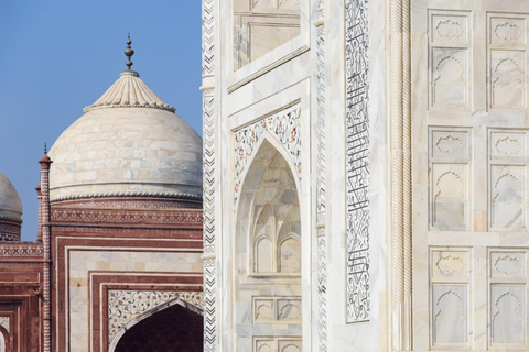 Agra: - Taj Mahal guidad tur (hoppa över linjen inträdesbiljetter)