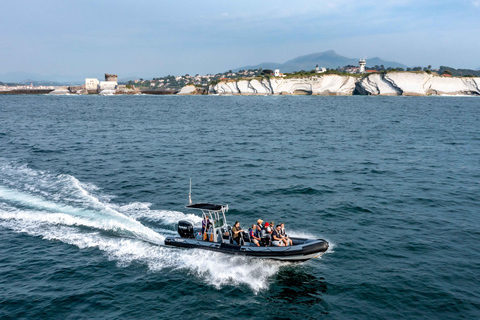 Baskische Küste: Maritime Tour Biarritz oder San Sebastian am Meer