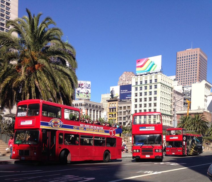 San Francisco Hop On Hop Off Deluxe Bus Tour With Stops Getyourguide