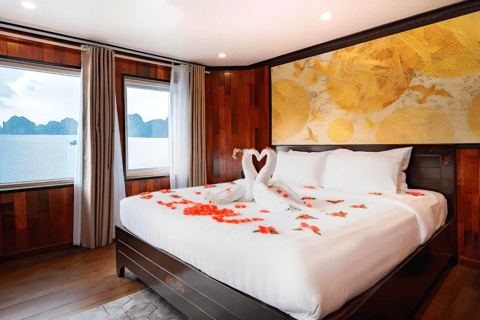 Hanoi: 2D1N Ha Long Bay by Amanda Premier Cruise 2D1N Cruise Start From Hanoi by 8:00 AM