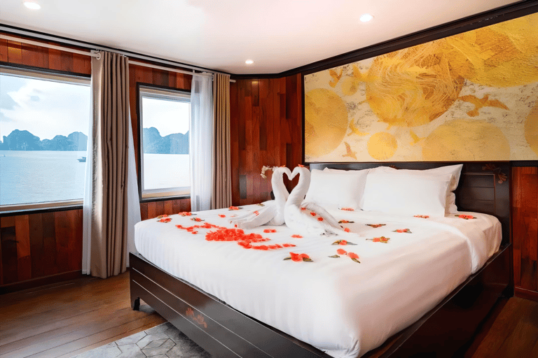 Hanoi: 2D1N Ha Long Bay by Amanda Premier Cruise 2D1N Cruise Start From Hanoi by 8:00 AM
