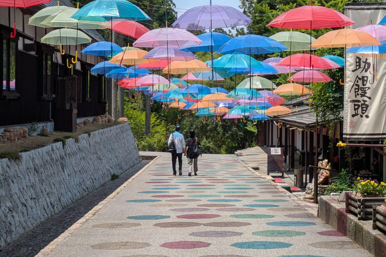 Vanuit Kanazawa: Natadera, ambachtsdorp en geishashow