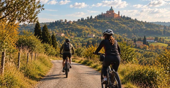 Bologna Authentic Hills: Premium E-Bike Rental and Route Map