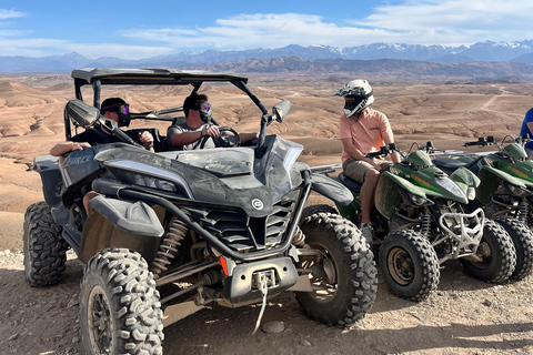 Marrakesz: Agafay Desert Dinner Show, przejażdżka na wielbłądzie, 1-godz. Buggy