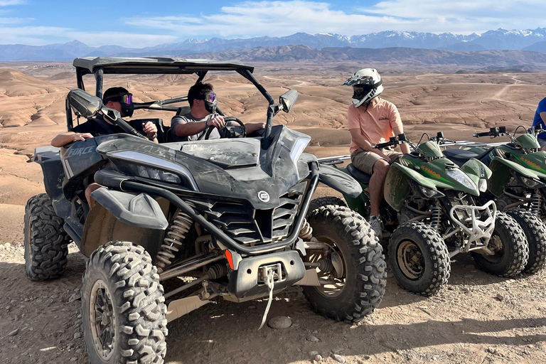 Marrakesz: Agafay Desert Dinner Show, przejażdżka na wielbłądzie, 1-godz. Buggy