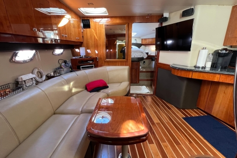 Charleston: Privater Luxus-Yachtcharter4 Stunden Kreuzfahrt