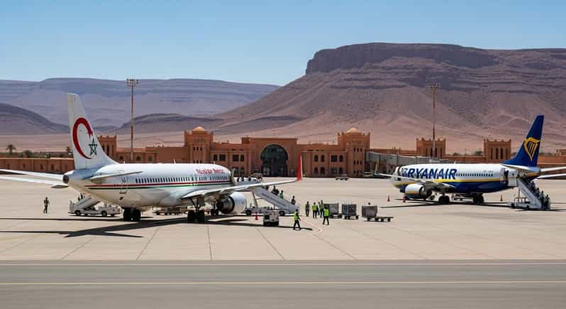 Errachidia : transfert aéroport - bivouac
