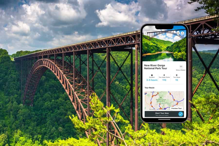 New River Gorge National Park: Audio Tourguide. Foto: GetYourGuide