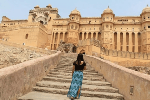 18 Days Golden Triangle Tour with Rajasthan (Private Car) Tour Without Hotel Accommodation