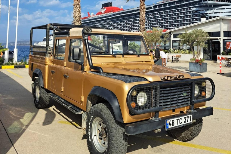 Bodrum: Jeep Safari with Turtle Lake Visit & Lunch