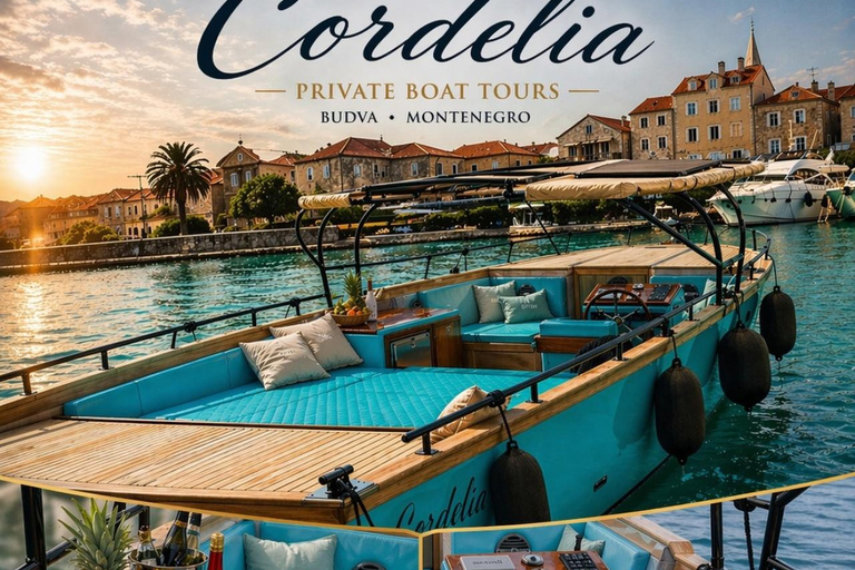 Budva: Panoramic Boat Tour with Snorkeling Budva: Panoramic Boat Tour