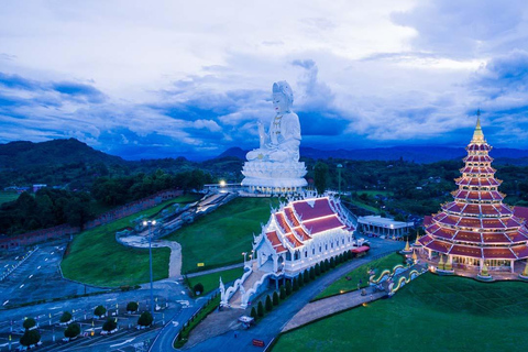 Chiang Mai: White, Blue & Red Temples Tour with Lalitta Cafe 3 Temple and Lalitta