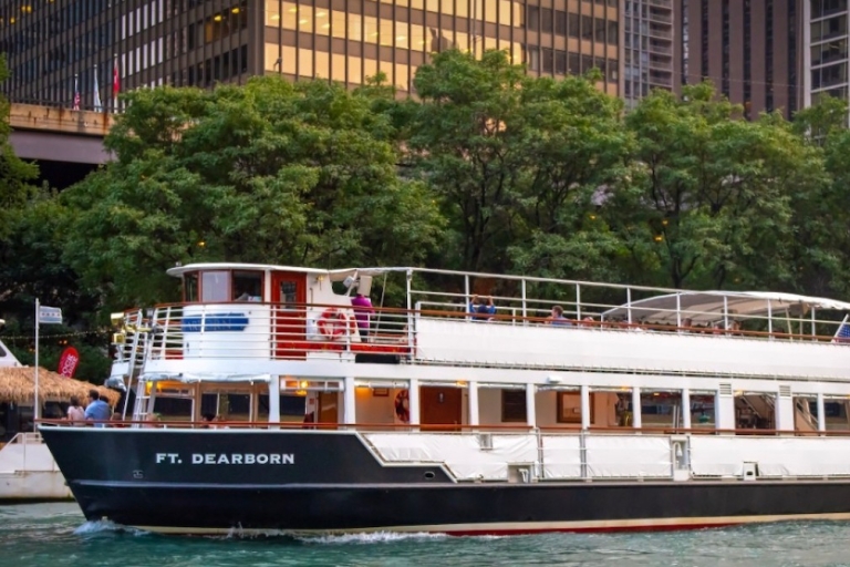 Río Chicago: Excursión guiada de 1,5 horas en barco arquitectónico