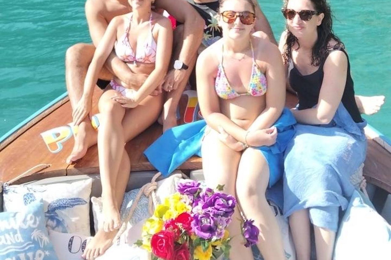 From Phi Phi: Private Luxury Longtail Boat Trip & Snorkeling 6-Hour option