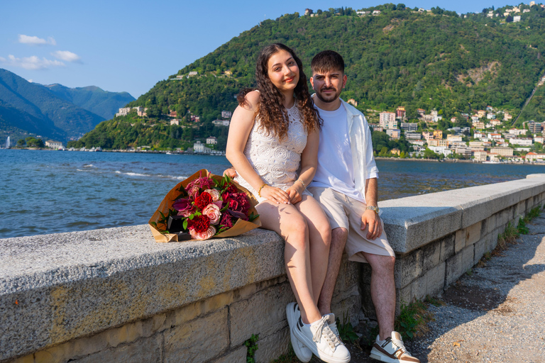 Como: 1.5-Hour Private Photoshoot with Lake Como