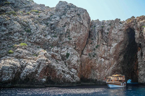 Alanya/Side City: Suluada, Bays Visit With Boat W/LunchAlanya: Suluada, Boat Tour, Bay&#039;s Maldives Beach