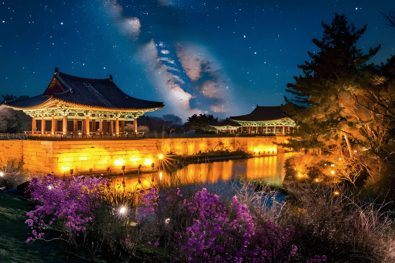 Au départ de Busan : visite du patrimoine UNESCO de Gyeongju avec vue nocturneGyeongju : départ de Busan pour une visite guidée du patrimoine de l&#039;UNESCO avec vue nocturne