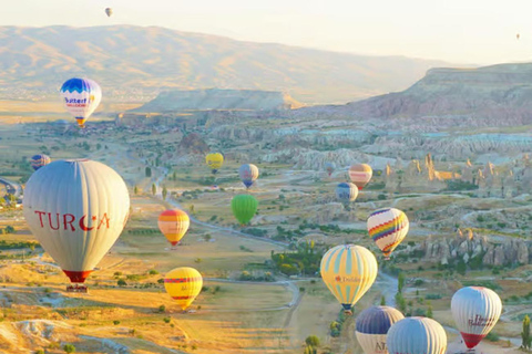 Antalya: Cappadocia Tour with Cave Hotel & Balloon Watching Tour with Cave Hotel Stay