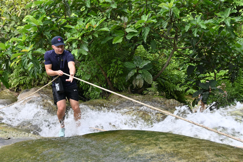 Chiang Mai: Sticky Waterfalls, Cave, and Lunch at Village Join-in With Lunch