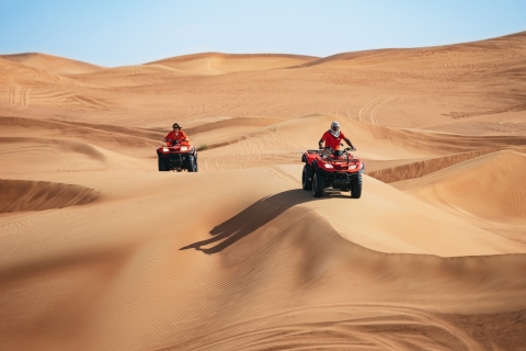Dubai: Half-Day Desert Safari, Camel Ride & Quad Bike Option Shared Tour with 35-Minute Quad Bike Ride