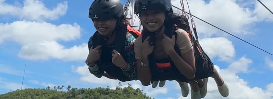 Cebu : canyoning et tyrolienne aux chutes de Kawasan