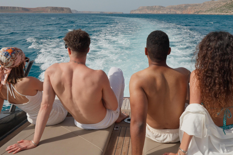 Kissamos : Croisière en bateau rapide à Balos et Gramvousa avec plongée en apnéeCroisière en bateau rapide sans prise en charge et retour