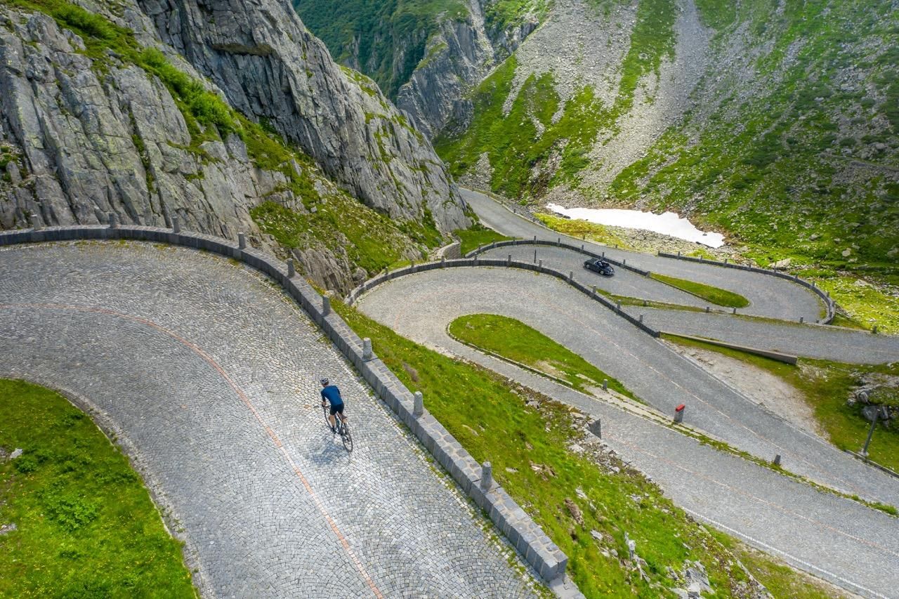 Geführte ganztägige E-Bike-Tour: Megève – Mont-Blanc-Panoramen