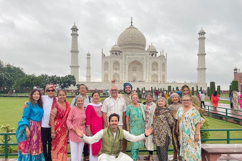 From Delhi: Taj Mahal & Agra Private Day Trip with Options Air-Conditioned Car, Driver, and Guide