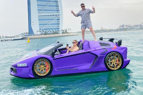 Dubai: Esplora la Dubai moderna con un giro in jet car di lusso