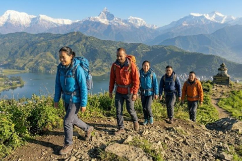 From Pokhara: Kahun Danda Day Hike with Guide & Transfer