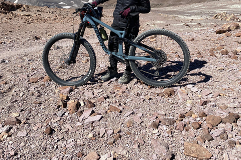 From Santiago: Full-Day High Altitude Andes Bike Adventure