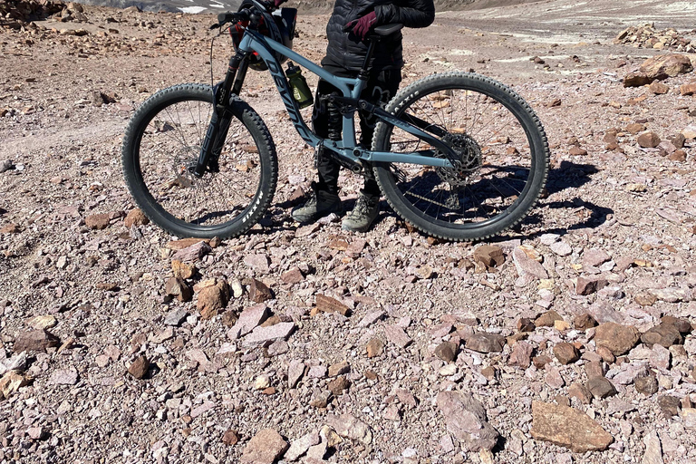 From Santiago: Full-Day High Altitude Andes Bike Adventure