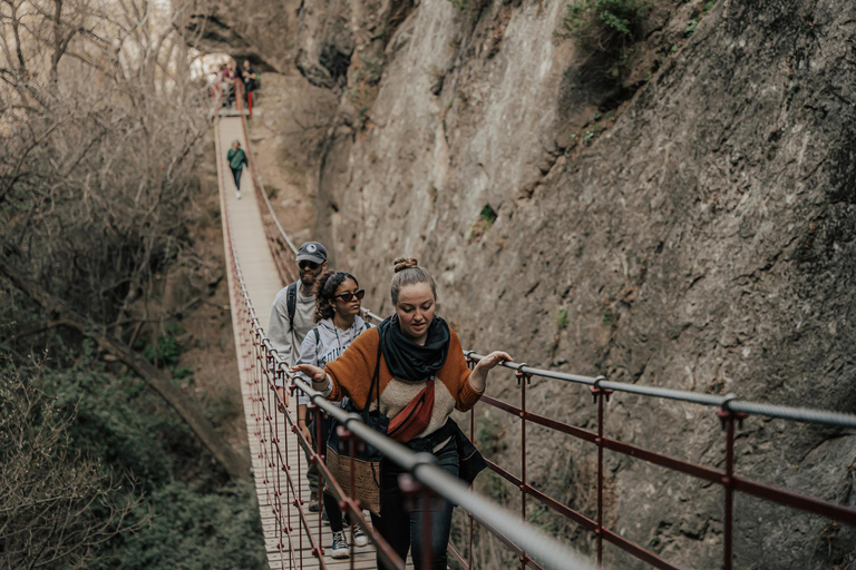 Granada: Los Cahorros Wandeltocht met gids in de middag