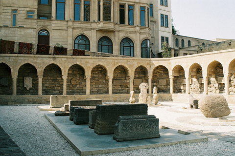 Baku: Old City Walking Tour with Vintage Photos