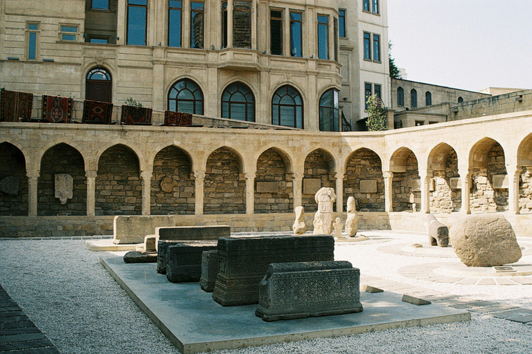Baku: Old City Walking Tour with Vintage Photos