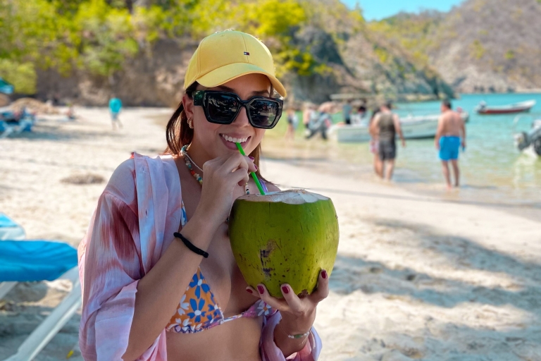 San José: Tortuga Island Tour met lunch en hoteltransfer