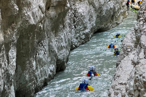 From Berat: Osumi Canyon Adventure & Picnic Lunch From Berat: Osumi Canyon Tubing Experience & Picnic
