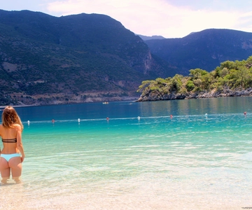 From Antalya: Fethiye Blue Lagoon with Lunch & Paragliding