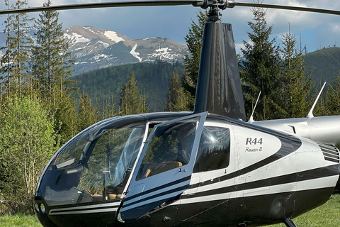 HELIKOPTER SIGHTSEEING ENDAGSTUR ZAKOPANE FRÅN KRAKOW