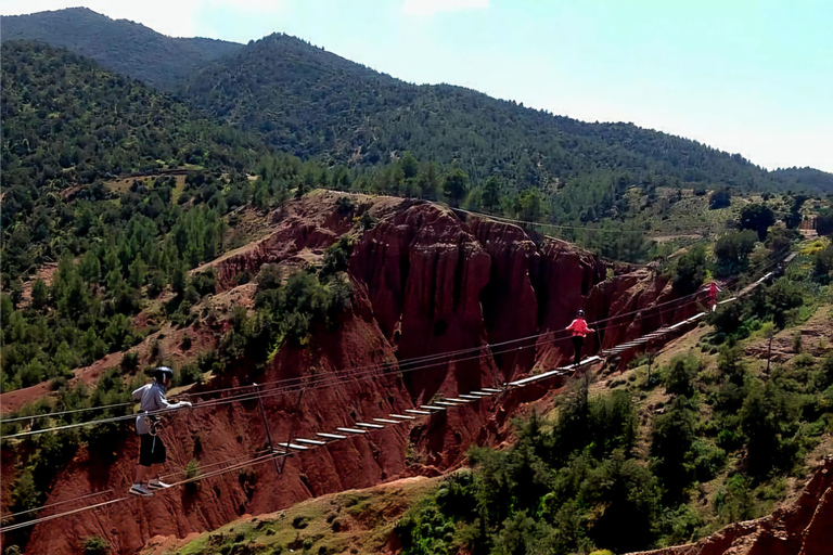 Marrakech: Zipline und Frühstück im Atlasgebirge