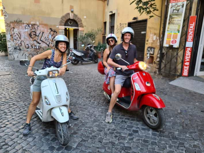 Rome: Half-Day Tour by Vespa with Driver | GetYourGuide