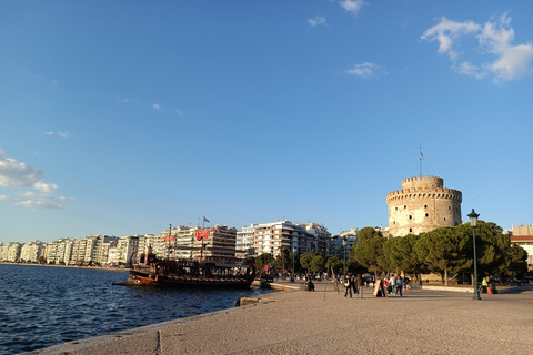 Thessaloniki: Hälsosam solnedgångsvandring vid havet!