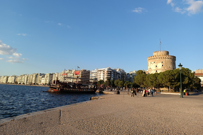 Thessaloniki: Hälsosam solnedgångsvandring vid havet!